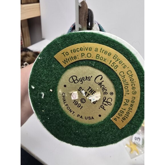 Vintage Byers Choice Ice Skater Numbered 53/100 & Signed  **READ DESCRIPTION - Picture 5 of 9